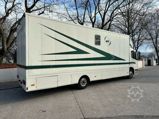 Kreaturvogn Mercedes-Benz Atego 1023 3 Pferde original 103.228 km