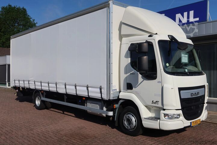  DAF LF 250 LF250 FA Schuifzeil +Dhollandia 1500 kg