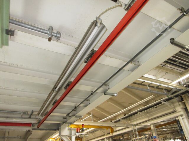 Krantak Kran Kran Inomhuskran Portalkran Demag Kranbahn KBK1 500KG 10x6m Zubehör Demag KBK 1/2 KBK2 500Kg + Kettenzug
