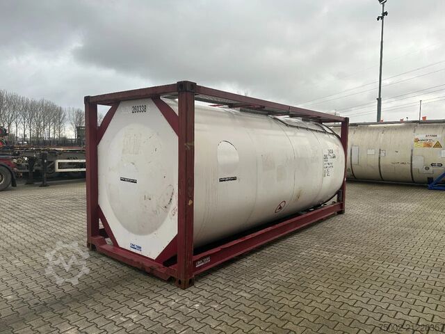 Tank container CIMC FOOD 20FT ISO / 25.920L-1-COMP. / L4BN / UN Por...