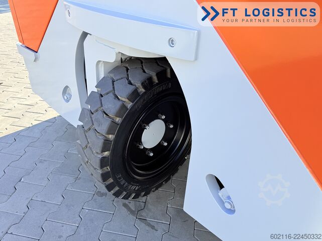 Négyirányú targoncát Hubtex DQ45G DUPLEX 5000 FORK-POSITIONER CABIN