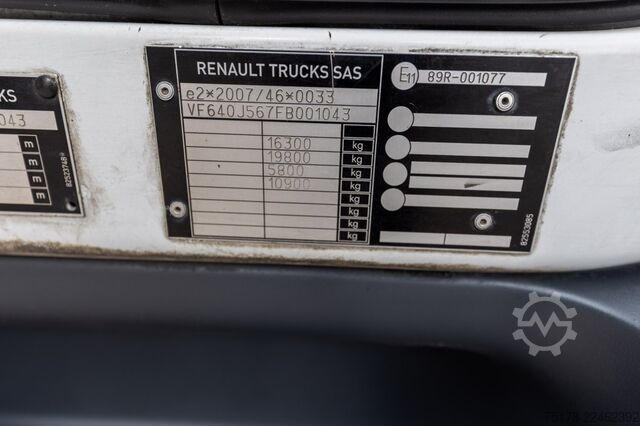 Dekzeil RENAULT D16.240 DXI
