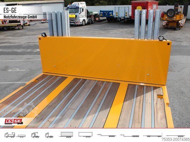 Semirremolque con plataforma de trabajo ES-GE 4-Achs-Ballastauflieger