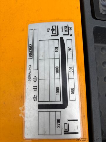 Palleløftere Jungheinrich EJC 110 Lithium RES//LS//BIS 20.10.25 - nur 129 Stunden Einbauladegerät