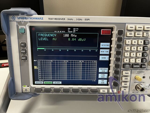 Radio interference receiver Rohde & Schwarz ESPI3