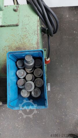 Hydraulic profile steel shear with punch station PEDDINGHAUS Peddicat 360 H