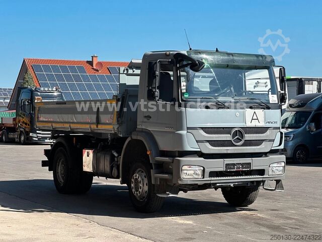 Tresidig tippbil MERCEDES-BENZ Axor 1833 4x2 MEILLER DSK