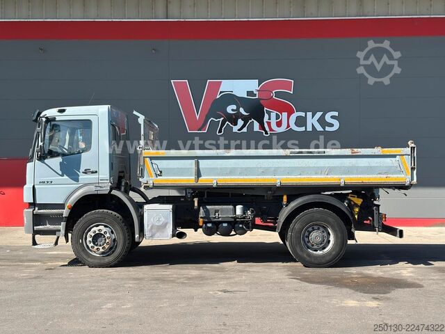Tresidig tippbil MERCEDES-BENZ Axor 1833 4x2 MEILLER DSK