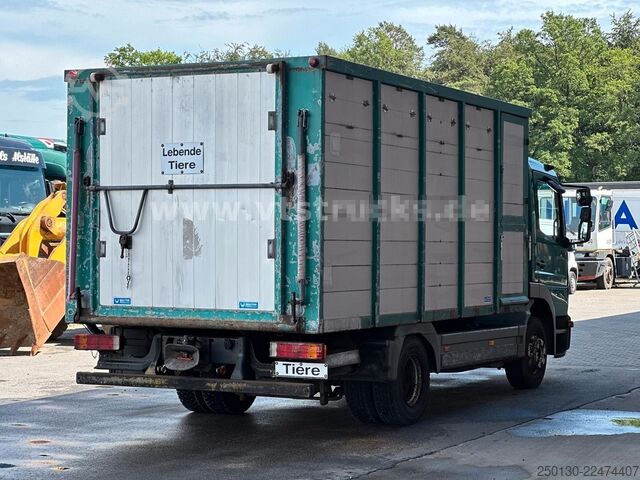 Boskapstransportör MERCEDES-BENZ Atego 823 4x2 1.Stock Viehwagen