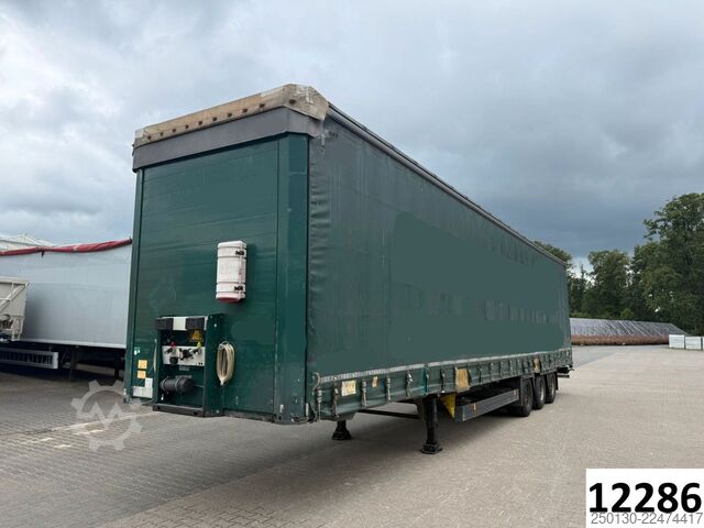 Öppen semitrailer med kapell SCHMITZ CARGOBULL SCB*S3T MegaTrailer Curtainsider Edscha