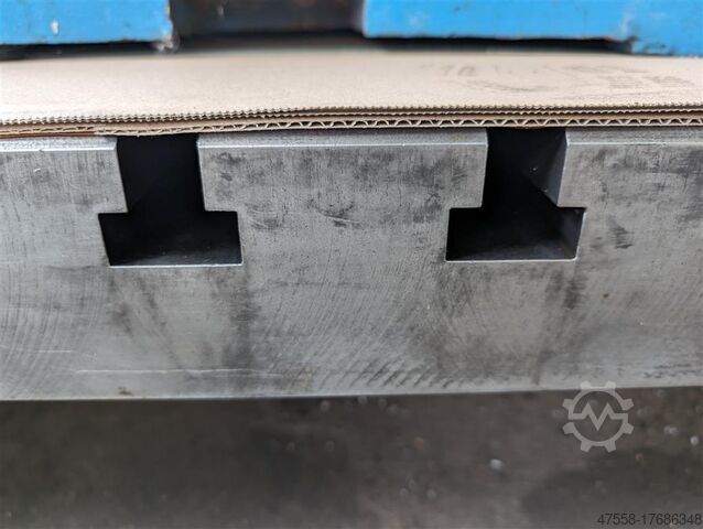 Upínací deska - Ocelová deska - Deskové pole REIDEN AP 4000x1300 - geschliffene Stahlplatte