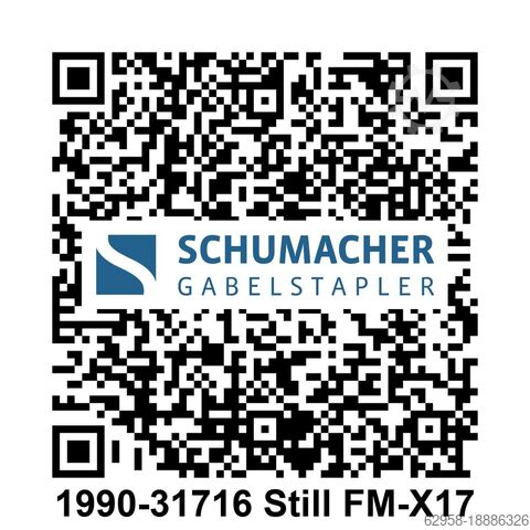 Reach Truck STILL FM-X17 - NUR 1418 h