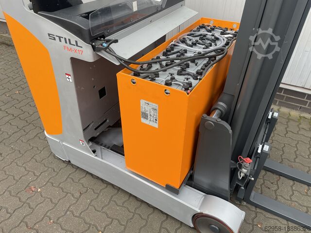 Chariot élévateur à mât rétractable, technologie de stockage, STILL STILL FM-X17 - NUR 1418 h