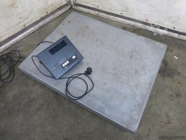 Plattform-Waage, Plattformwaage - Reparaturbedürftig SAUTER ECC 600