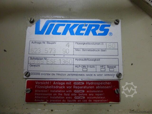 Hydrauliekaggregaat, hydraulisch aggregaat, hydroaggregaat, smeeraggregaat VICKERS