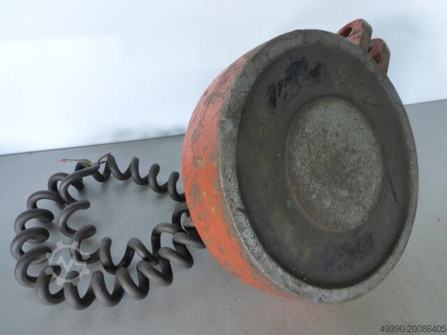 Electro round magnet, crane magnet, lifting magnet, holding magnet 1000 kg STEINERT LR 250-N-2