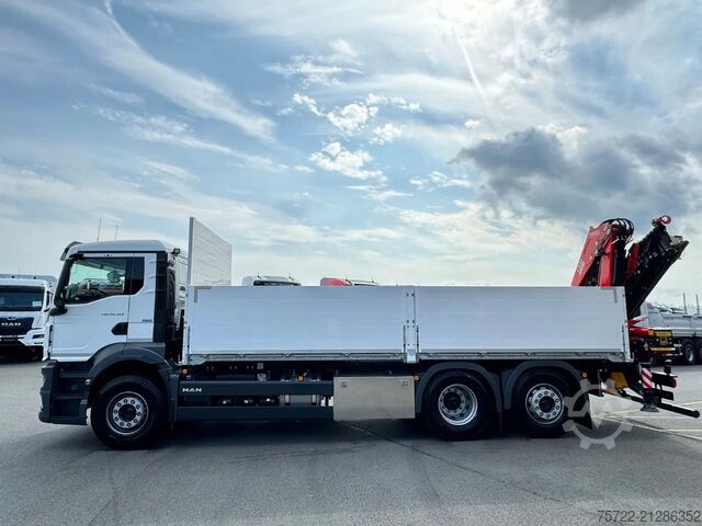 Loading platform MAN TGS 26.480 6x2-4 Luft / Luft Baustoff-Pritsche ...