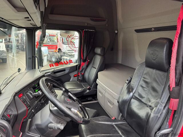 Timber transporter Scania R580 6x4 Kurzholz LKW mit Epsilon M12Z 83