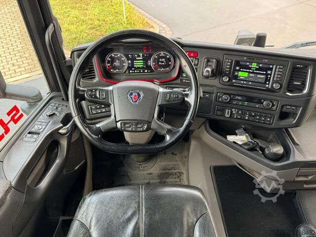 Transportator de lemn Scania R580 6x4 Kurzholz LKW mit Epsilon M12Z 83