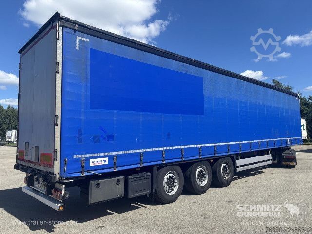 Åben sættevogn med presenning Schmitz Cargobull Semitrailer Curtainsider Standard
