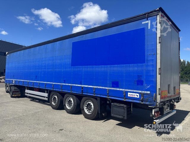 Åben sættevogn med presenning Schmitz Cargobull Semitrailer Curtainsider Standard