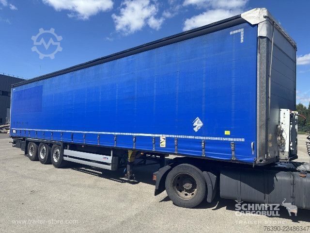 Åben sættevogn med presenning Schmitz Cargobull Semitrailer Curtainsider Standard