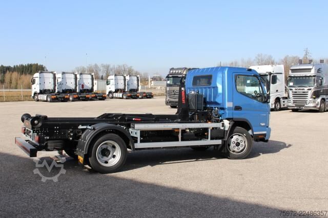 Kroghejselastbil Mitsubishi eCanter 9C18E Abrollkipper mit Haken
