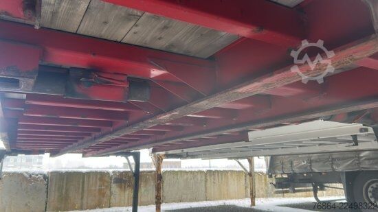 Remorcă cu șasiu interschimbabil SCHWARZMüLLER BORDWAND-WECHSELBRüCKE 7,45 METER LäNGE