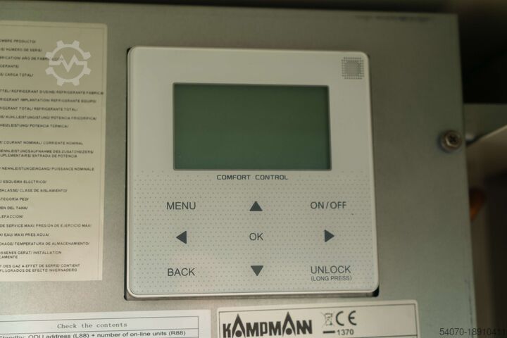 Koelmachine/warmtepomp New Aircooled chiller KAMPMANN WSAN XSi 14.1 26.5 kW/31 kW