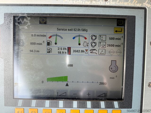 Extendedora sobre orugas Volvo P6820 Asphaltfertiger mit Verbreiterunge