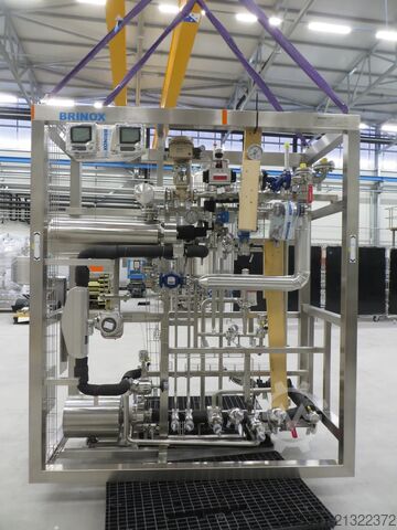 Planta de proceso biofarmacéutico GMP plasma Brinox 