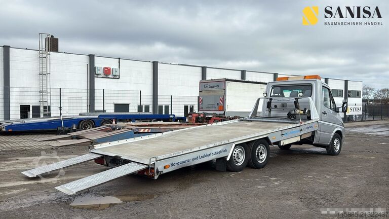 Bärgningsbil lastbil Mercedes-Benz 516 CDI/Algema/5,5t/Seilwinde/Blitzlader