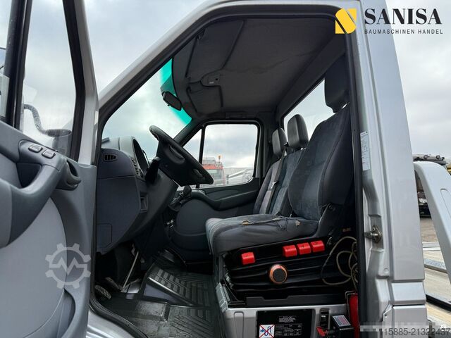 Bärgningsbil lastbil Mercedes-Benz 516 CDI/Algema/5,5t/Seilwinde/Blitzlader