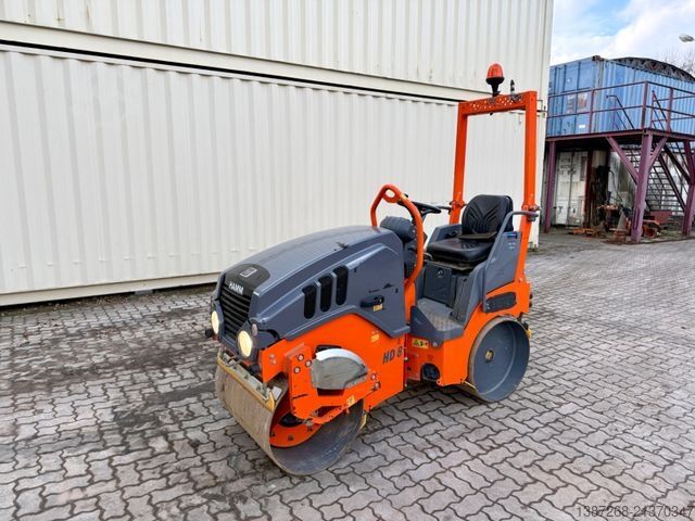 Tek tamburlu silindir HAMM HD8VV / 2021 BJ / 494 H / 1.590 KG