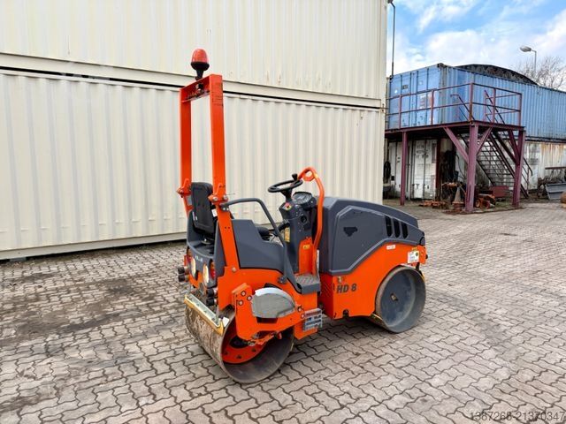 Tek tamburlu silindir HAMM HD8VV / 2021 BJ / 494 H / 1.590 KG