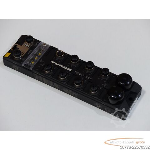 Komponens Turck TBEN-LG-16DOP Kompaktes Multiprotokoll-I/O-Modul für Ethernet