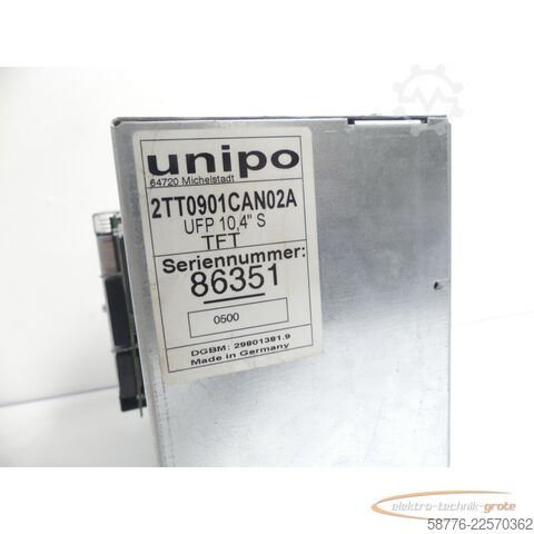Komponent Unipo 2TT0901CAN02A UFP 10,4" S TFT Monitor SN: 86351