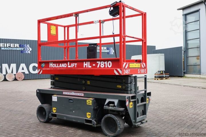 Saxlift Holland Lift Ecostar HL-7810 Electric, 10m Working Height, 450k