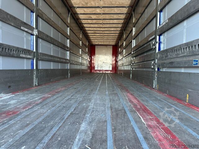 Sliding tarpaulins Pacton nieuwe zeilen / alu zijborden + planken / hardh...