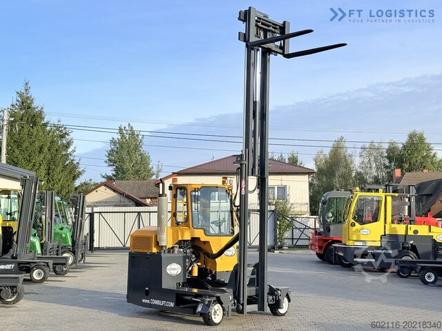 Négymenetes targoncá Combilift C3000 GAS DUPLEX 4500 FREE LIFT CABIN