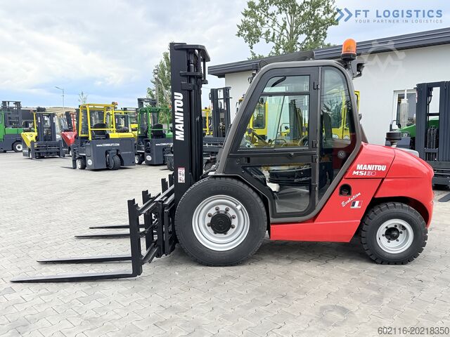 Durva terep targonca Manitou MSI30 / DIESEL / DUPLEX 3350 / CABIN