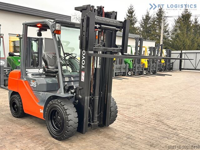 4 tekerlekli forklift Toyota 52-8FDJF35 / DIESEL / 2016 / 2096 HOURS