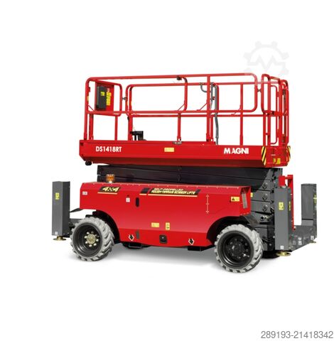 Scherenarbeitsbühne Magni DS1418RT 14,30 m Diesel Neugerät