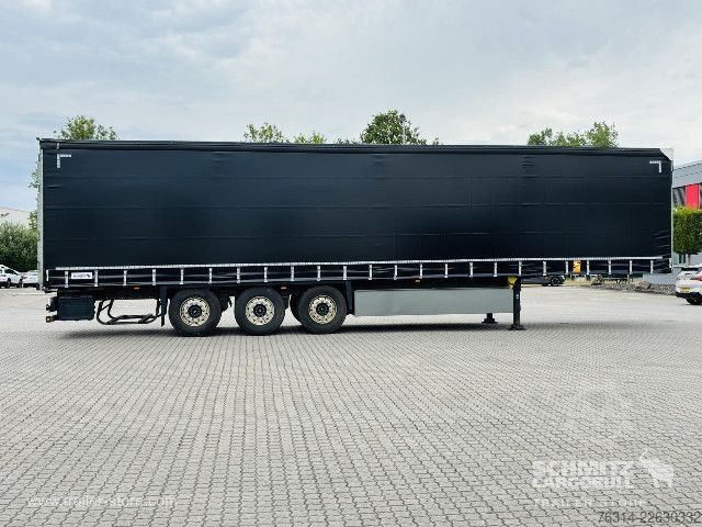 Nyitott ponyvás félpótkocsi Schmitz Cargobull Curtainsider Standard Getränke