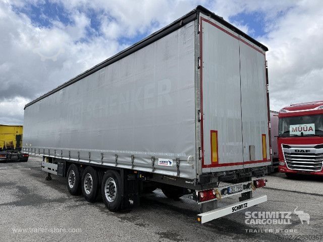 Auflieger mit Pritsche & Plane Schmitz Cargobull Curtainsider Standard