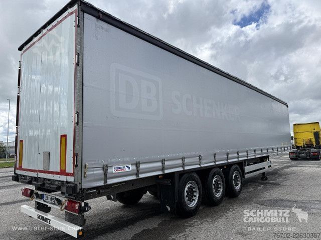 Auflieger mit Pritsche & Plane Schmitz Cargobull Curtainsider Standard