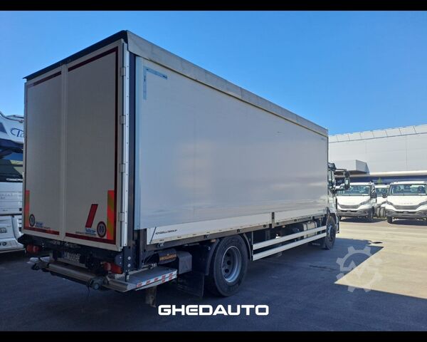 Standart çekici ünitesi IVECO MOTRICE IVECO EUROCARGO 180 320 CASSONE CON CENTINA E SPONDA IDRAULICA