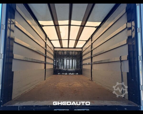 Standart çekici ünitesi IVECO MOTRICE IVECO EUROCARGO 180 320 CASSONE CON CENTINA E SPONDA IDRAULICA
