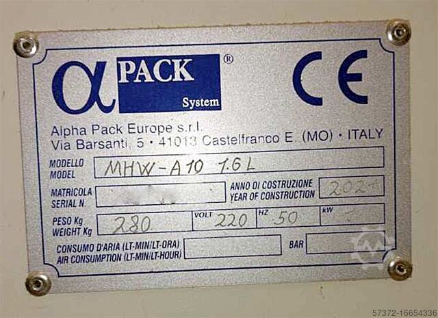 Többfejes mérlegelő Alpha-Pack Europe MHW-A10 1.6L