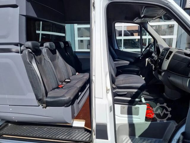 Bestelwagen dubbele cabine Mercedes-Benz Sprinter 316 CDI L2H2/ Doka DC 6 Zits Euro 6 16...